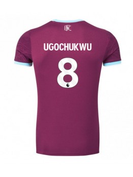 Billige Burnley Lesley Ugochukwu #8 Hjemmedrakt 2025-26 Kortermet